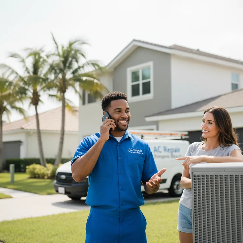 AC Repair Pompano Beach customer support in Port Reading